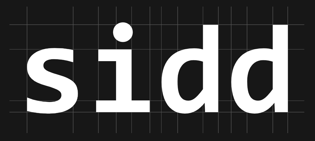 Sidd wordmark