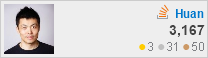 Profile of Huan on StackOverflow