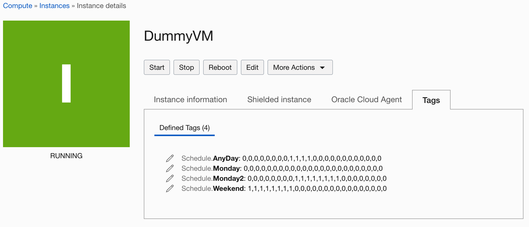 Scaling Example Instance Pool