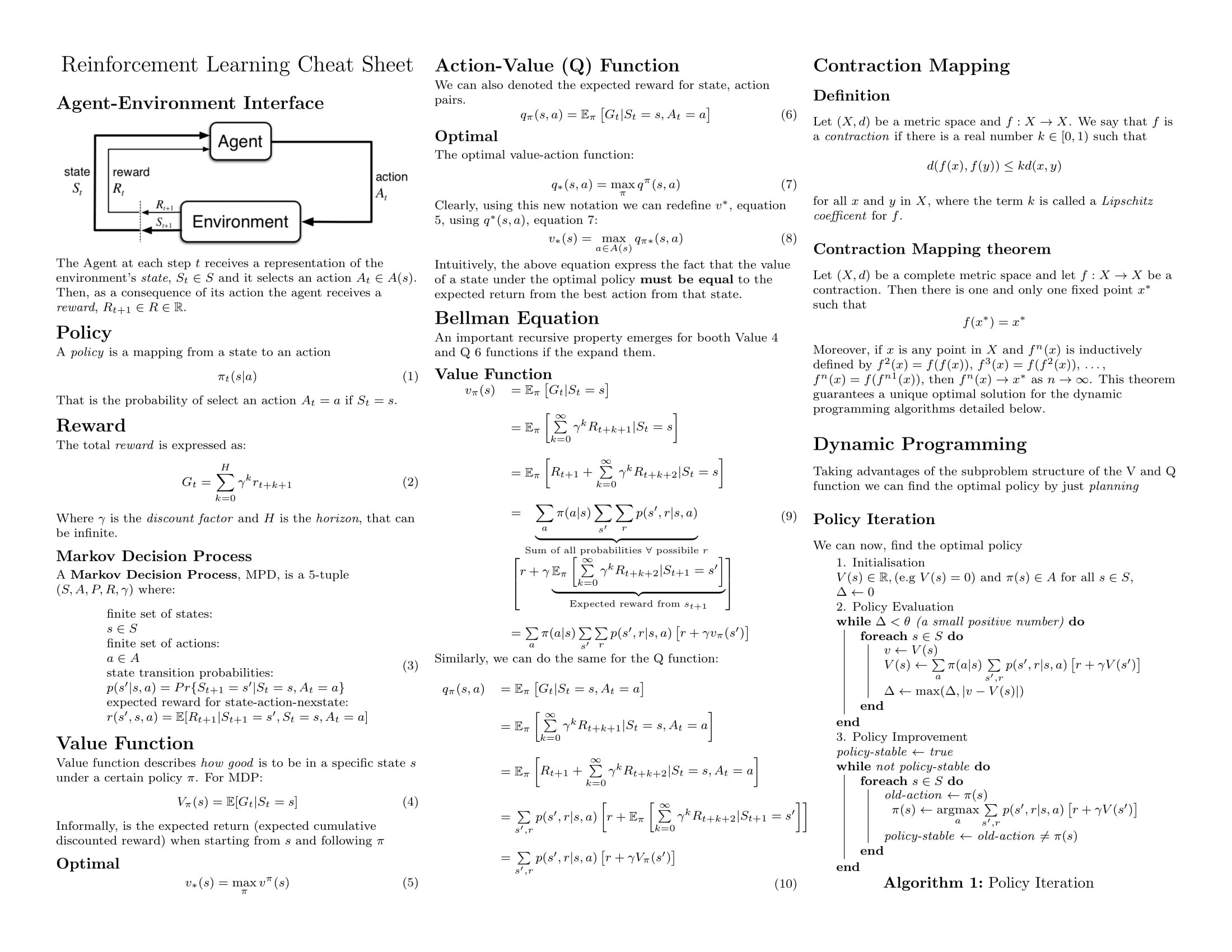 Cheat sheet 1