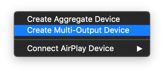 Create multi-output device