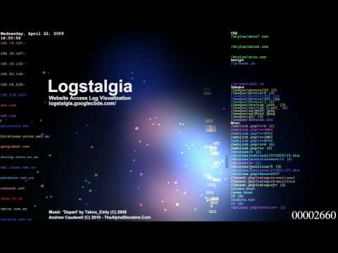 Logstalgia demo video