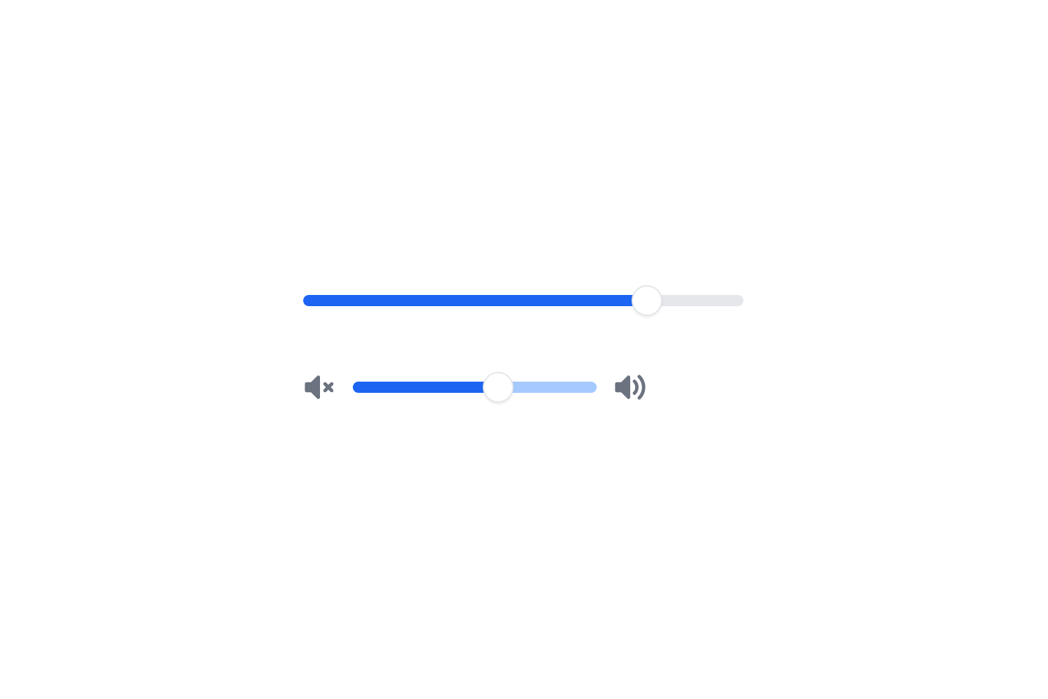 Tailwind CSS Range Slider