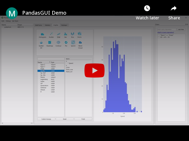 PandasGUI Demo