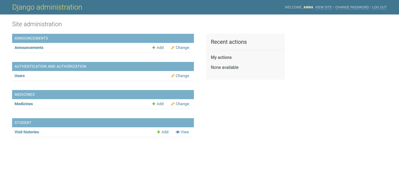 Staff Dashboard