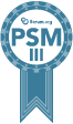 Professional Scrum III Certified Logo