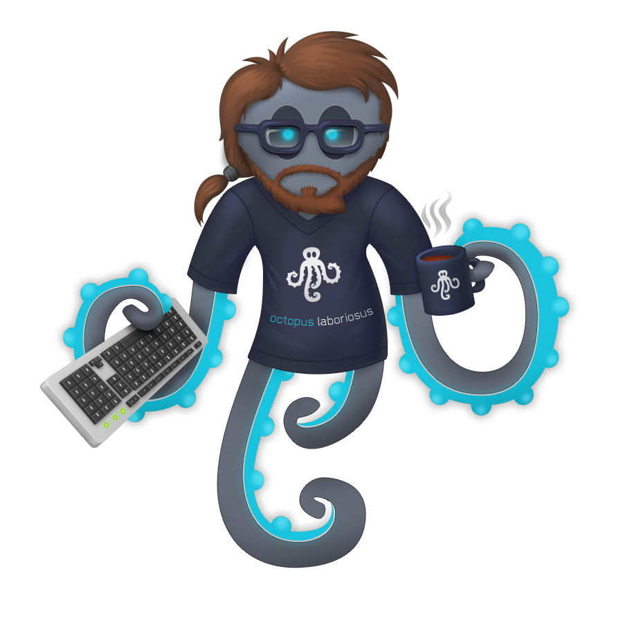 OctoLab's mascot