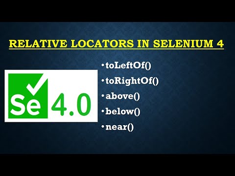 Relative Locators