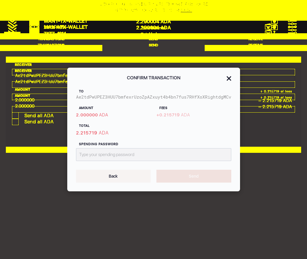 Display warning if wallet changes during confirmation IT59/13_176-I see send money confirmation dialog.png