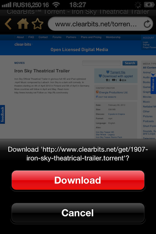 download .torrent