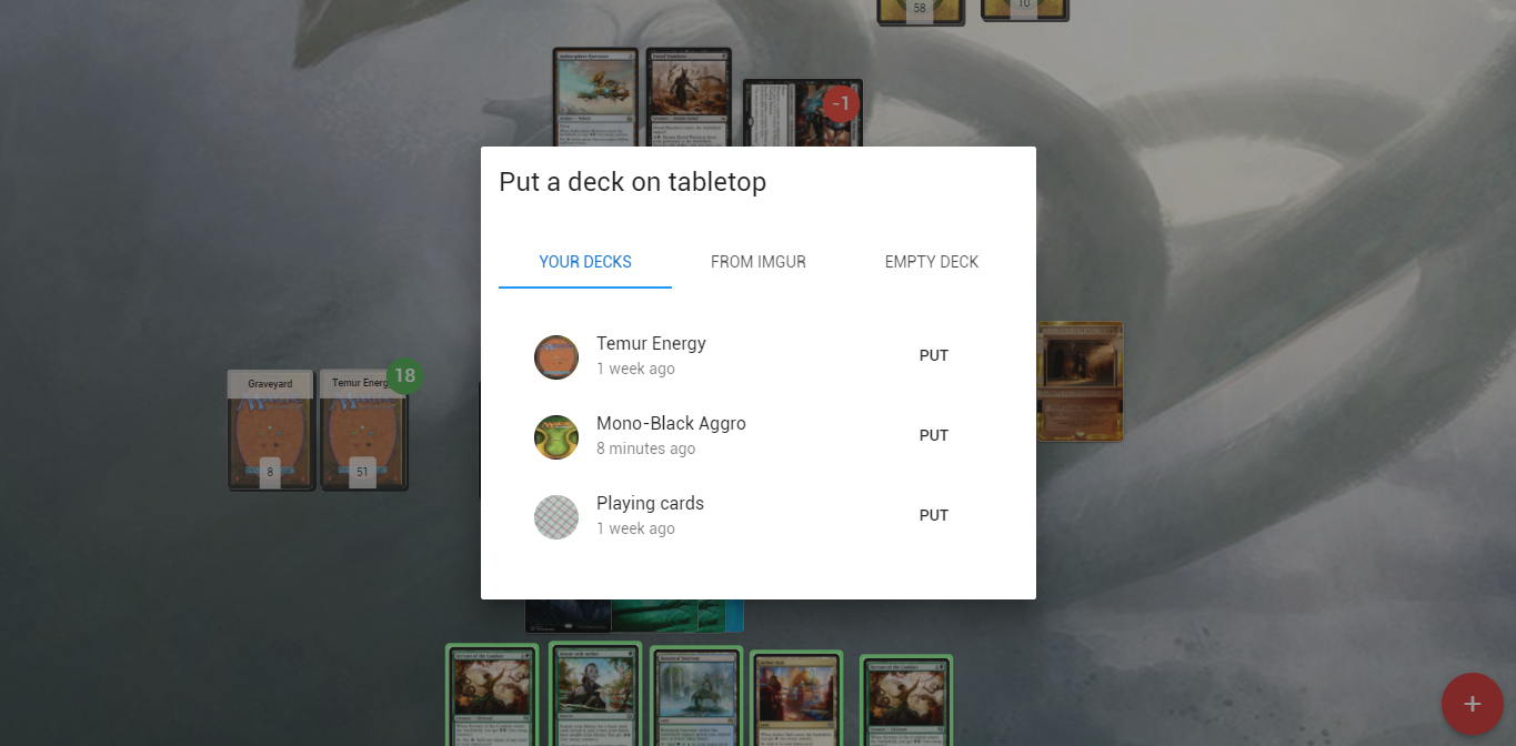 MTG screenshot