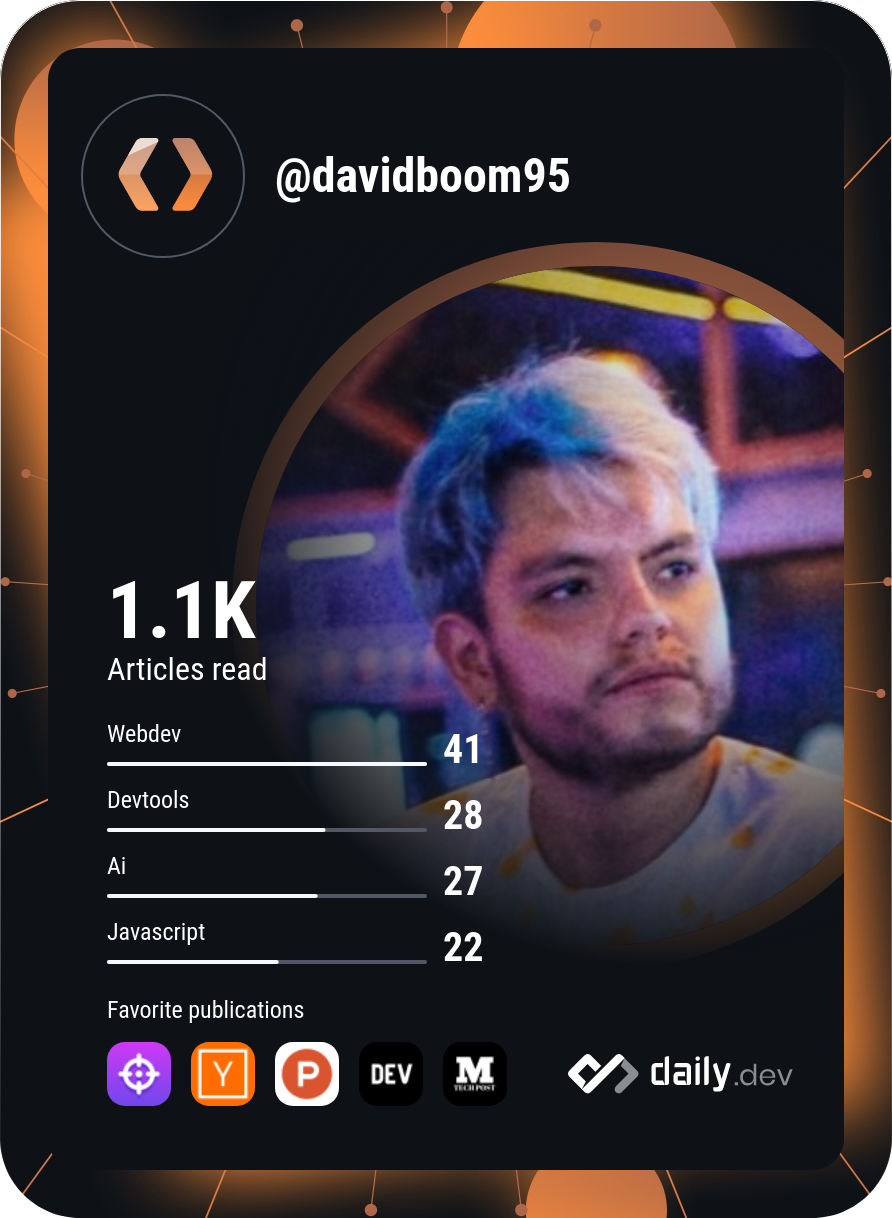 David Andres's Dev Card