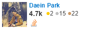 profile for Daein Park on Stack Exchange, a network of free, community-driven Q&A sites