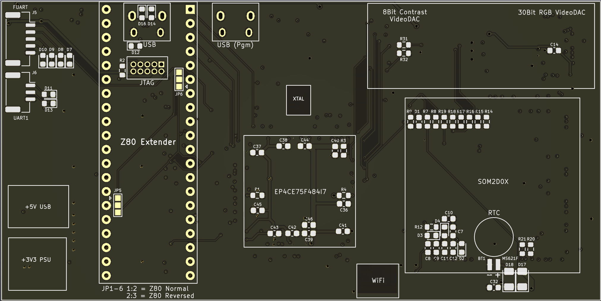 FusionX PCB Bottom