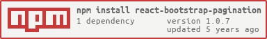 react-bootstrap-pagination