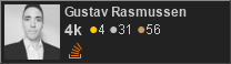 profile for Gustav Rasmussen on Stack Exchange, a network of free, community-driven Q&A sites