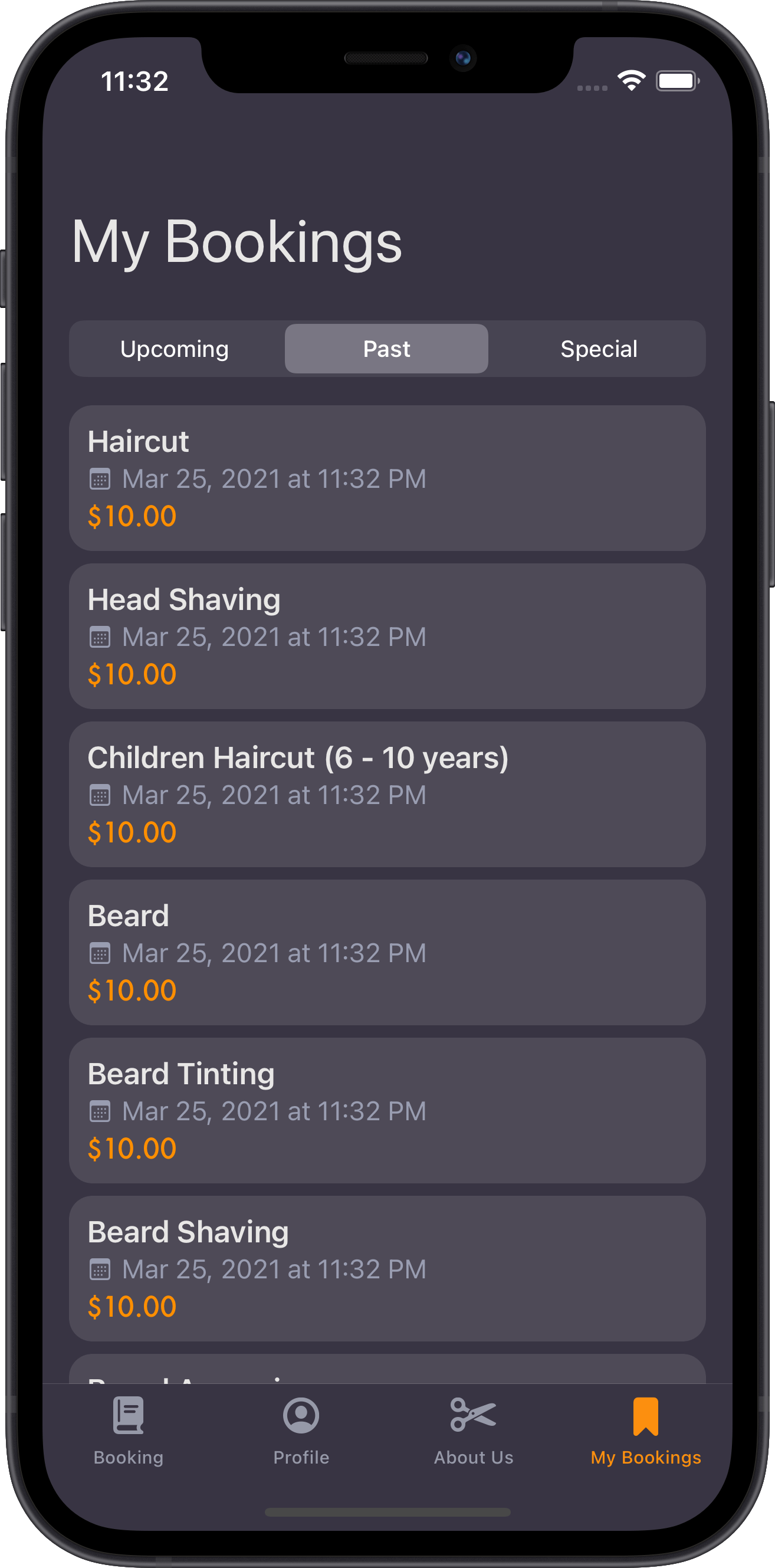 barber-shop, ui, ux, ios design, design system, apple