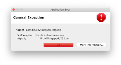 java error