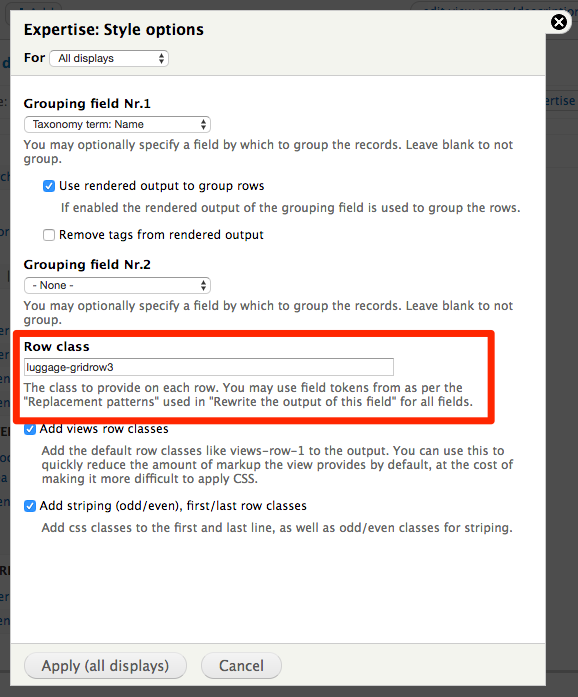 luggage-gridrow3 settings example