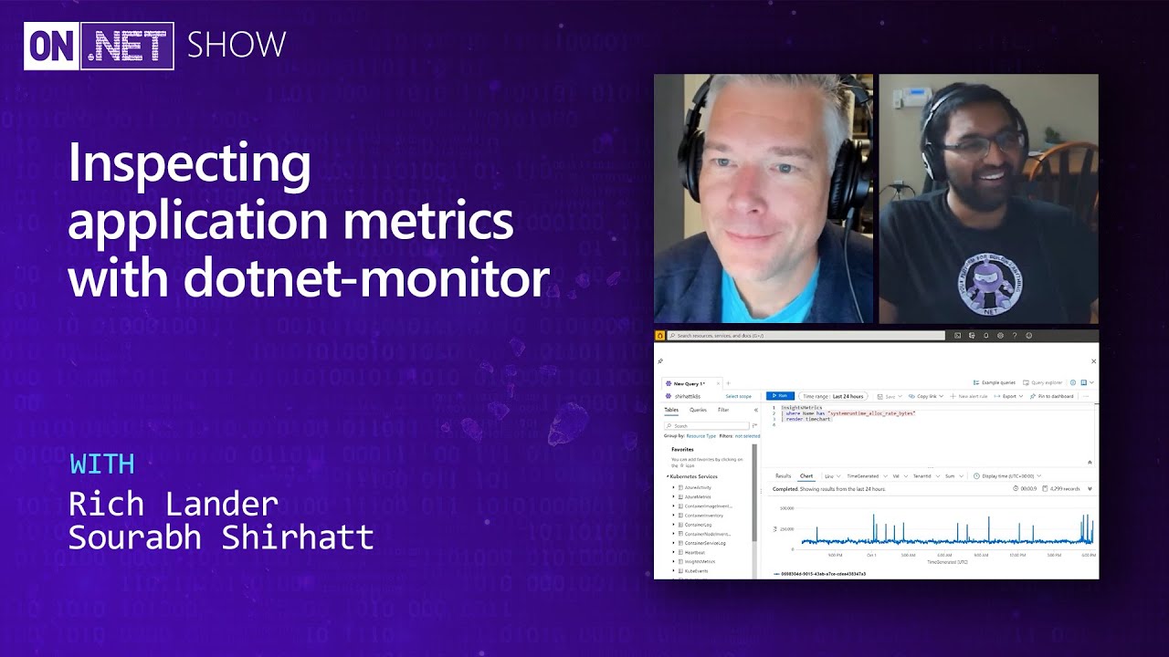 Video Tutorial For Inspecting Application Metrics with Dotnet Monitor