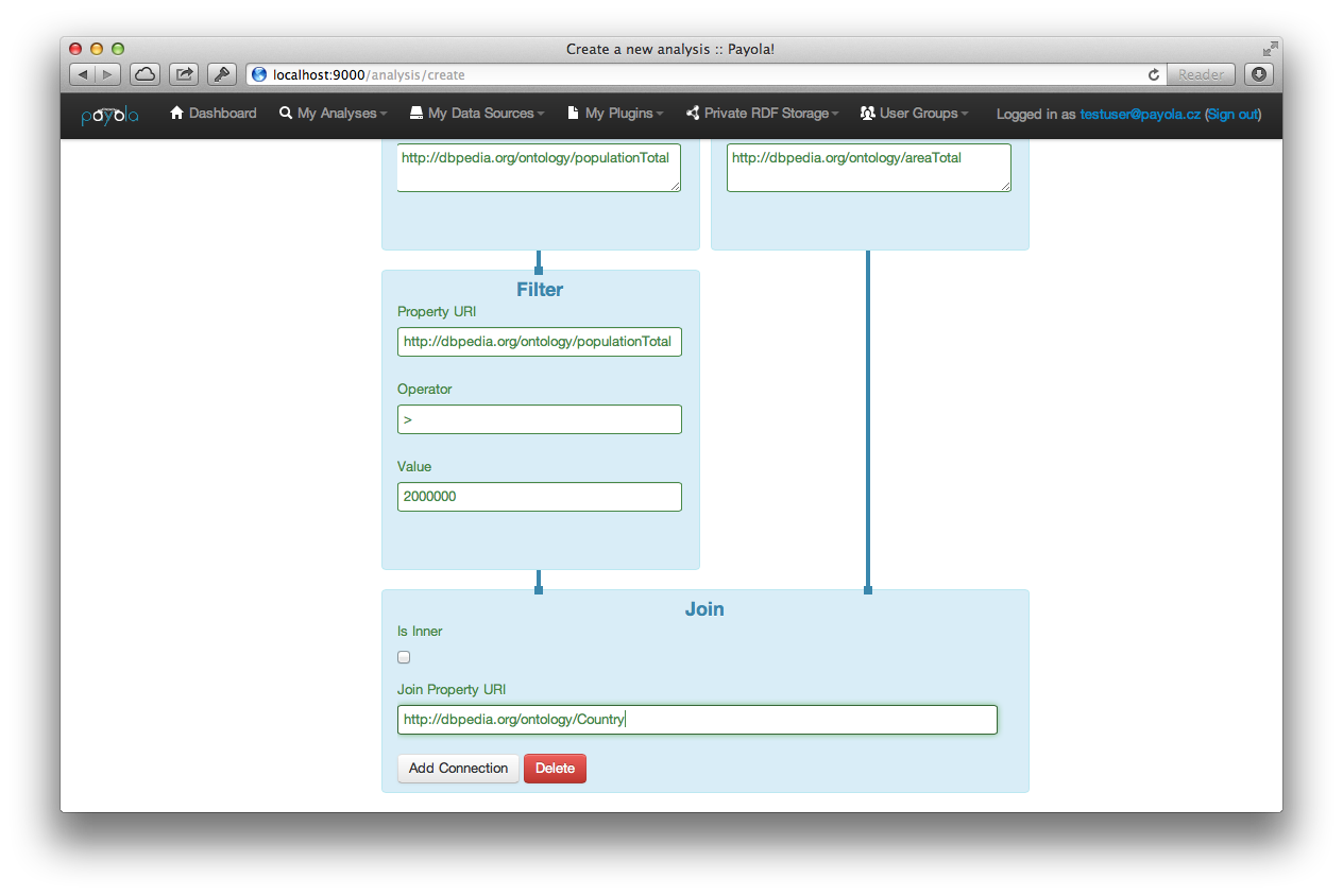 Create Analysis - Merging Branches