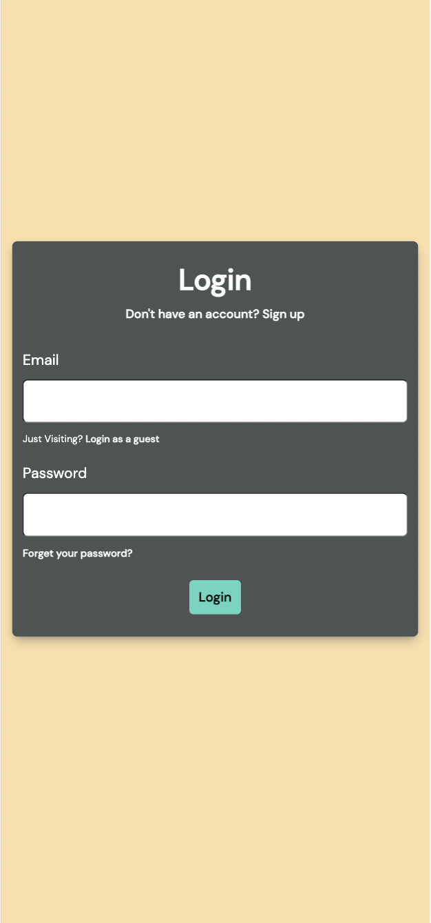 Login Mobile