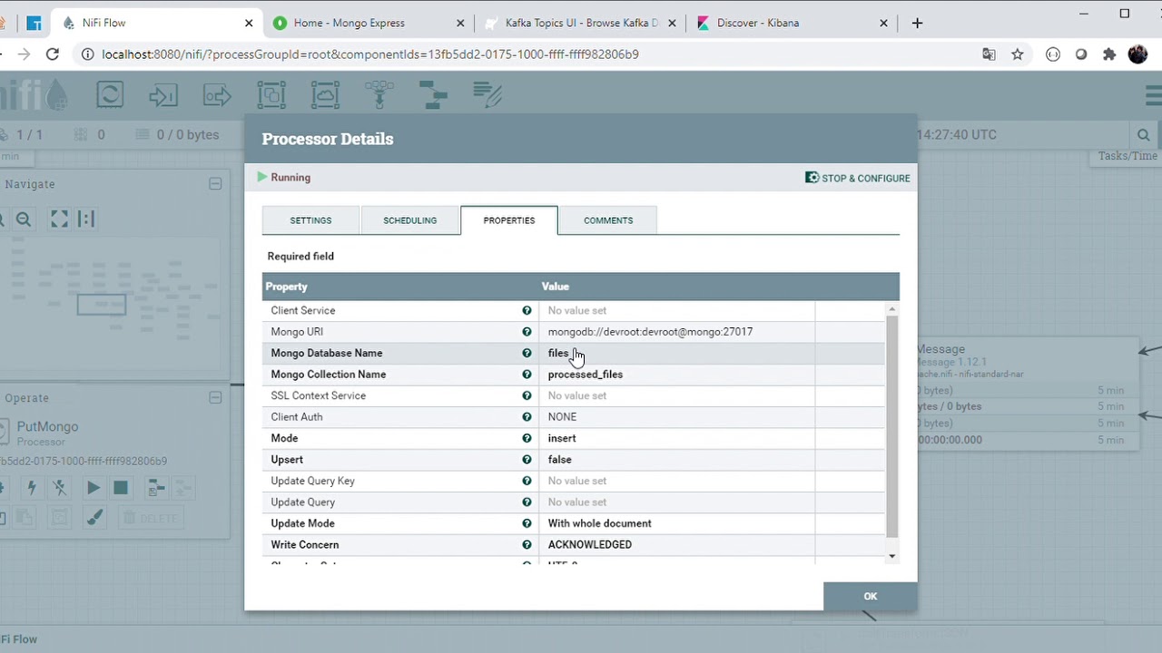 An architectural approach to implement a large-scale document search engine based on Apache Nifi