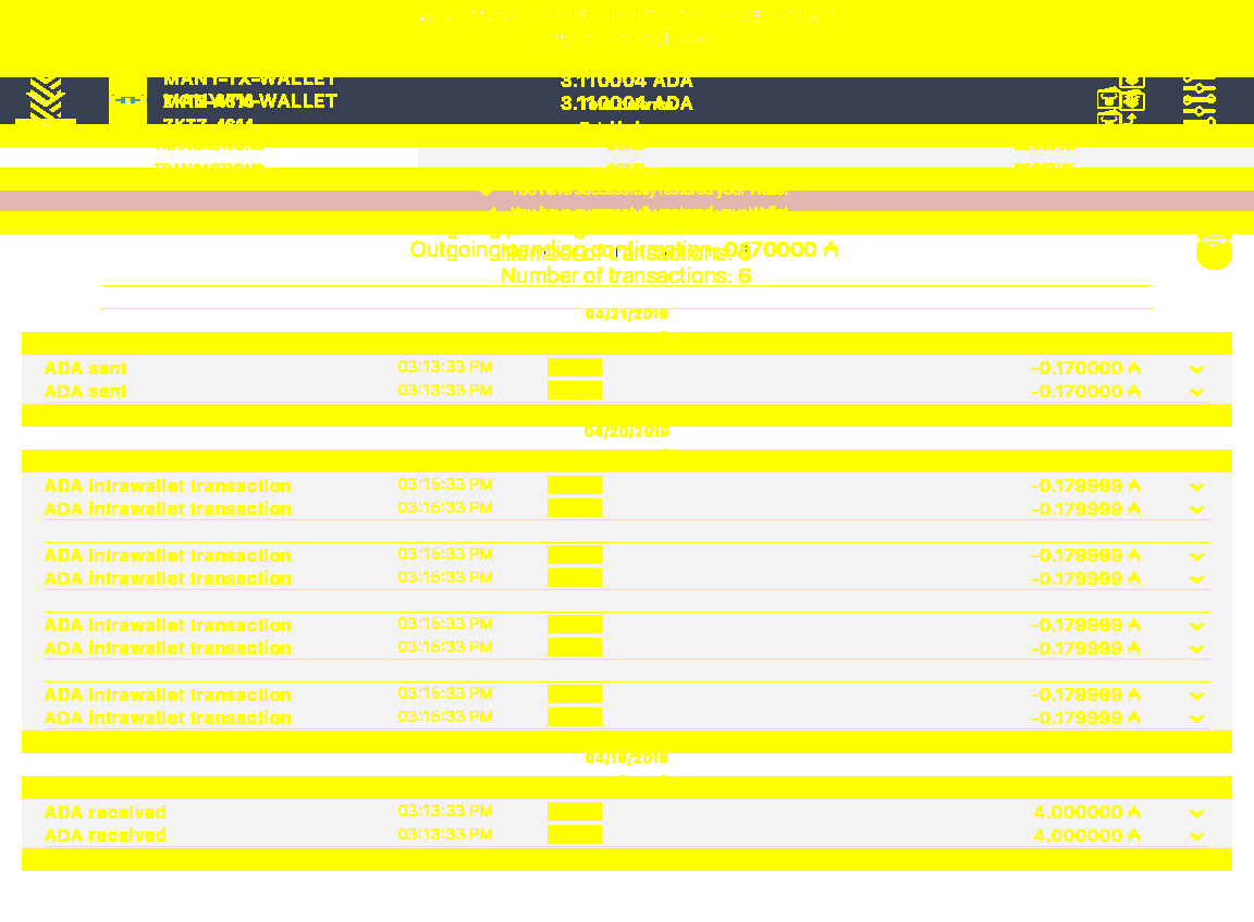 Open the tx history of a complex wallet IT103/5_41-I should see transactions.png