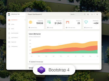 Paper Dashboard 2 HTML