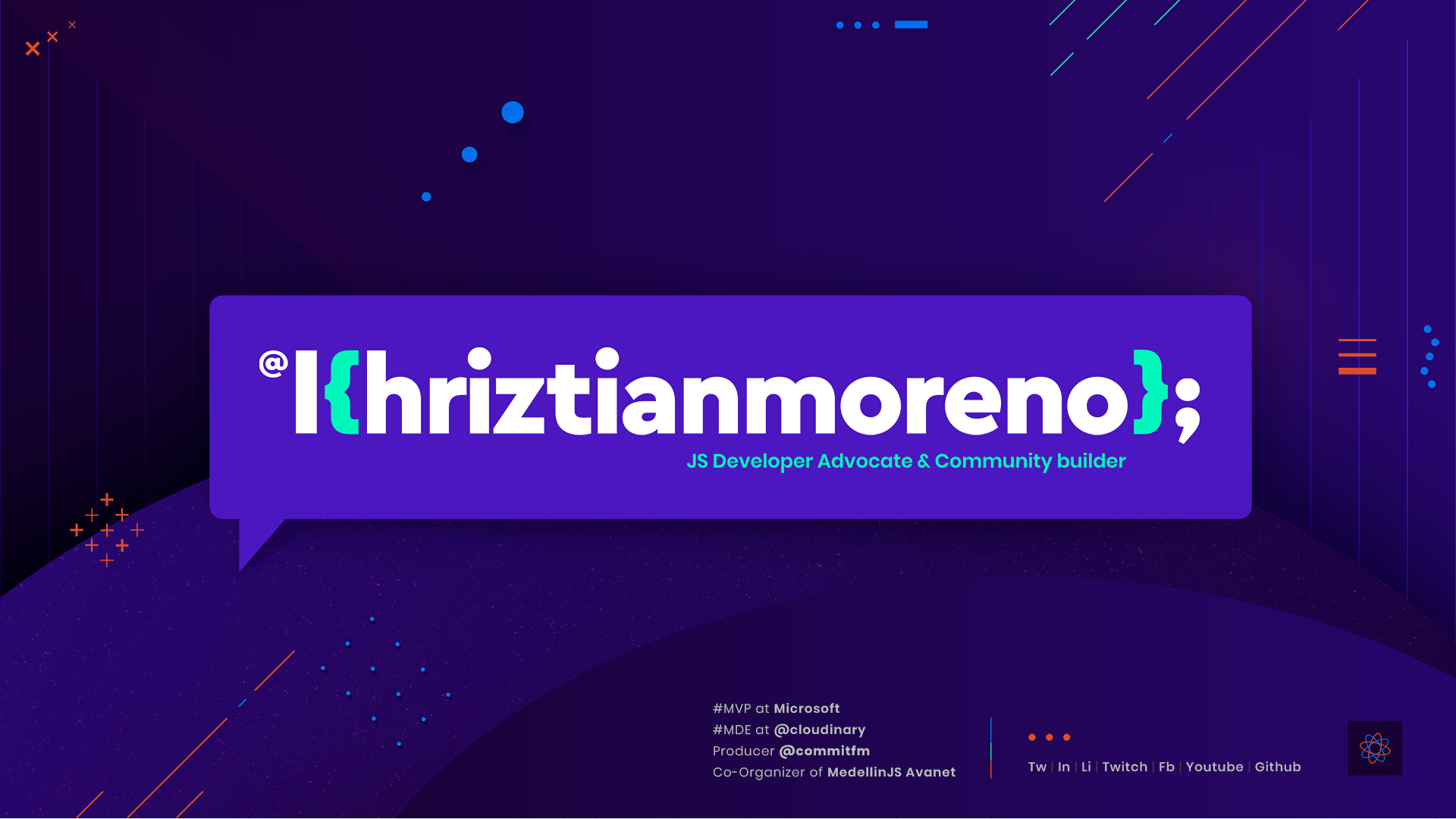 khriztianmoreno - Javascript Developer