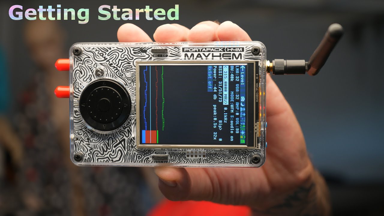 HackRF Portapack H4M - Getting Started Guide