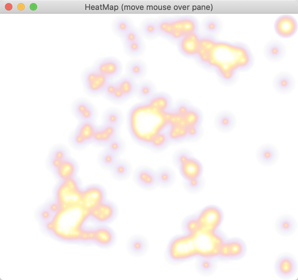 Heat map overlay