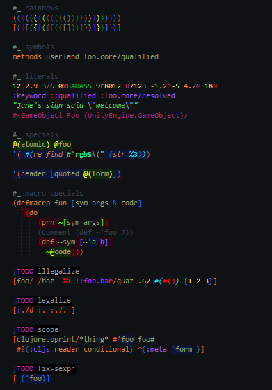 clojure-syntax