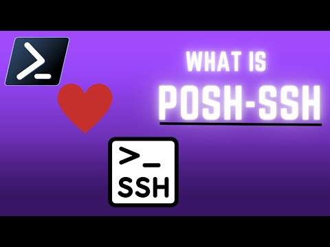 What is Posh-SSH and Install