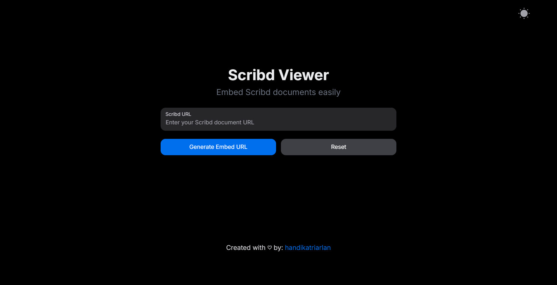 UScribd Viewer Website Screenshot