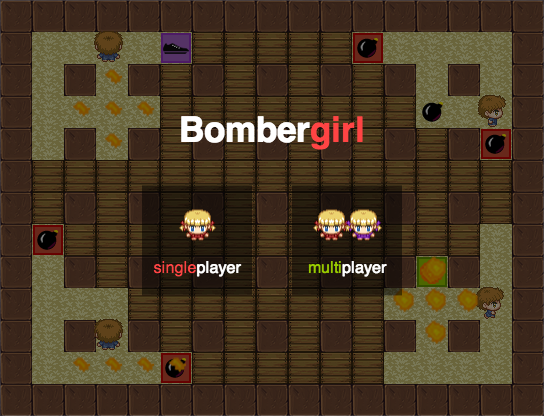 HTML5 Bombergirl