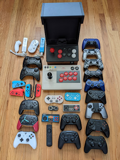 Supported gamepads