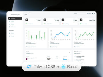 Material Tailwind Dashboard React