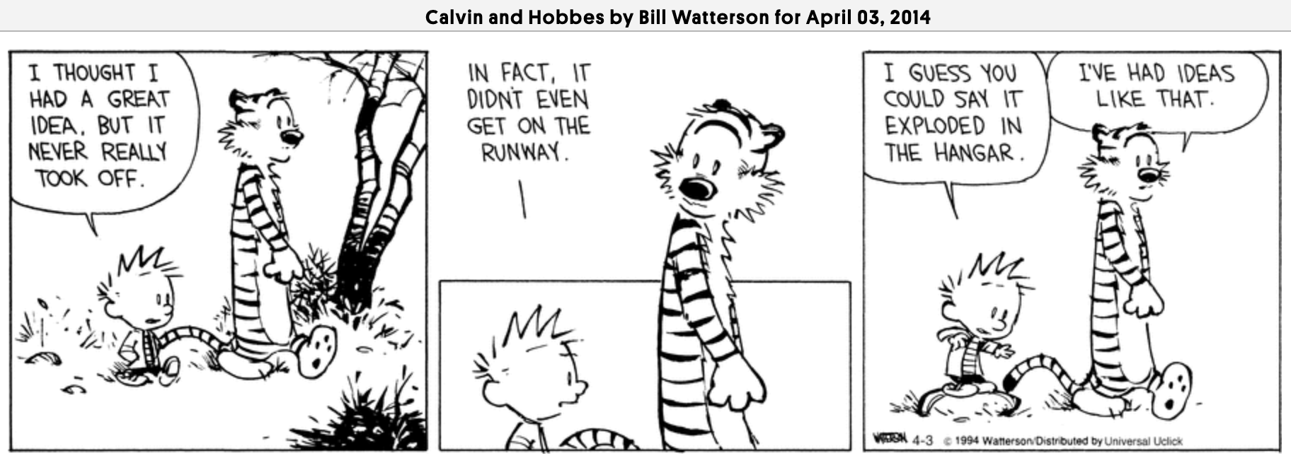 Calvin and Hobbs