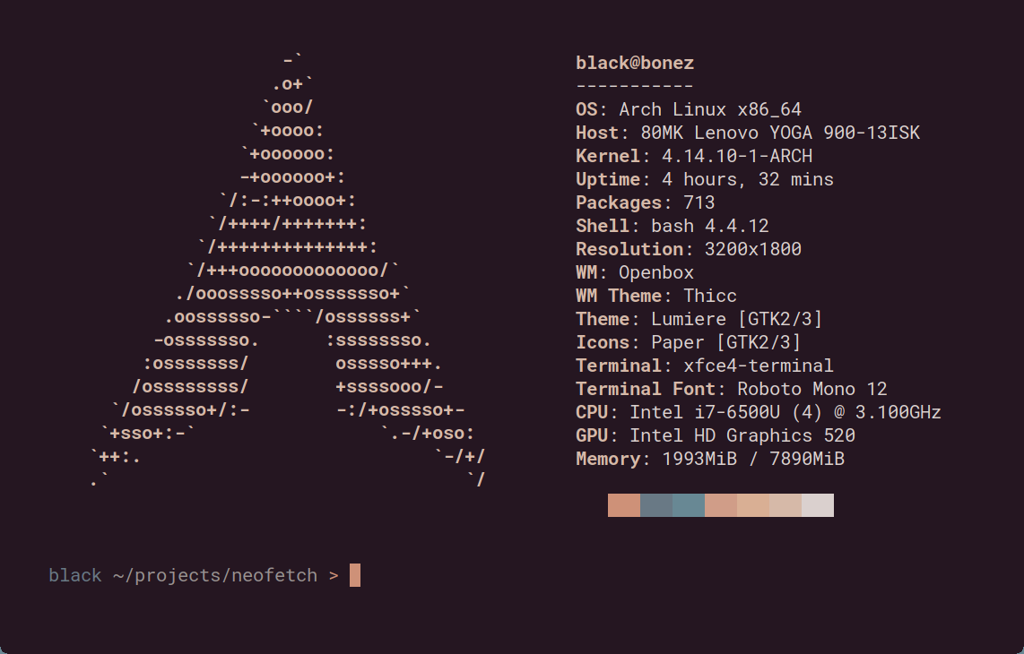 neofetch