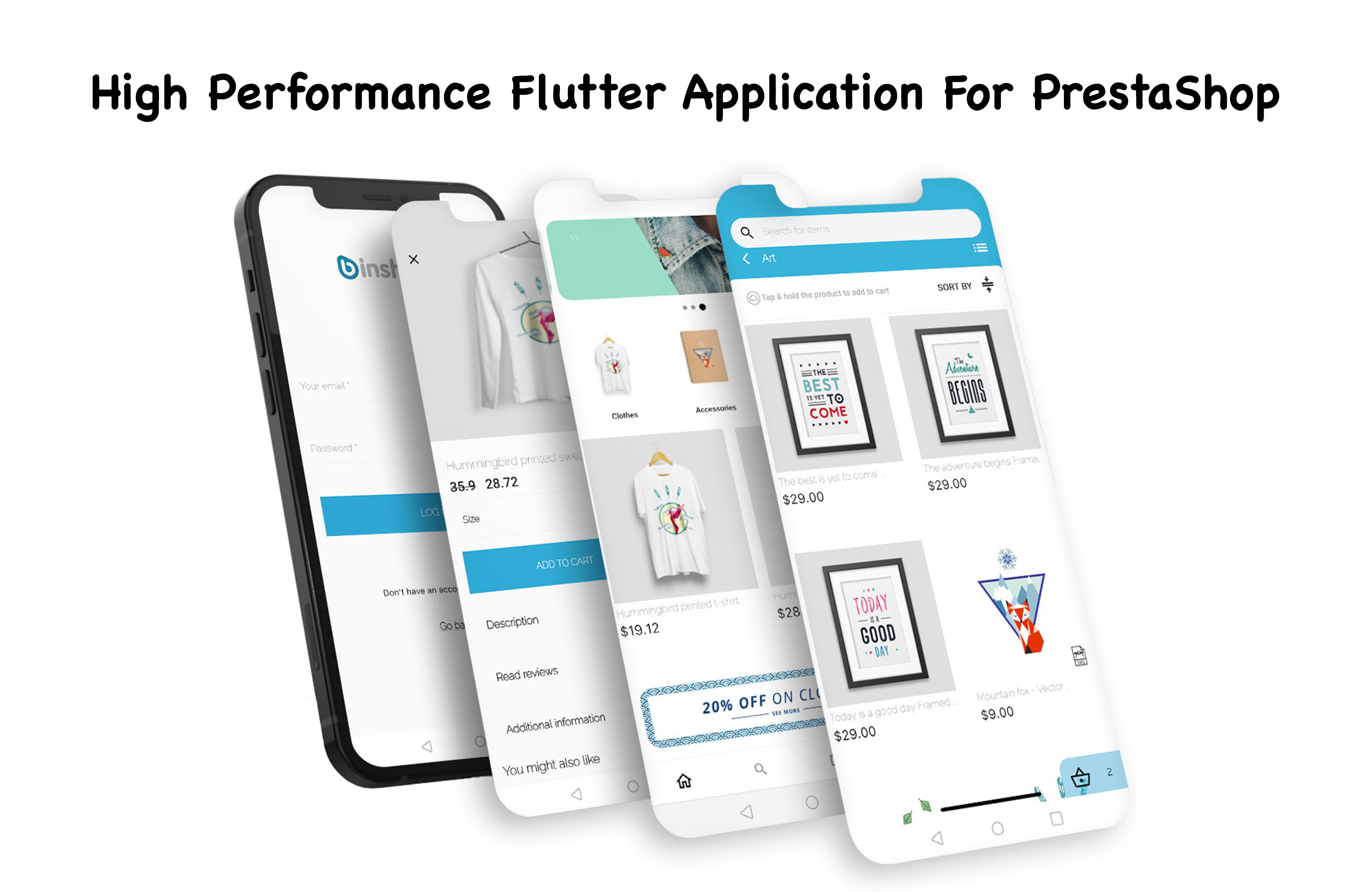 PrestaShop Mobile Application