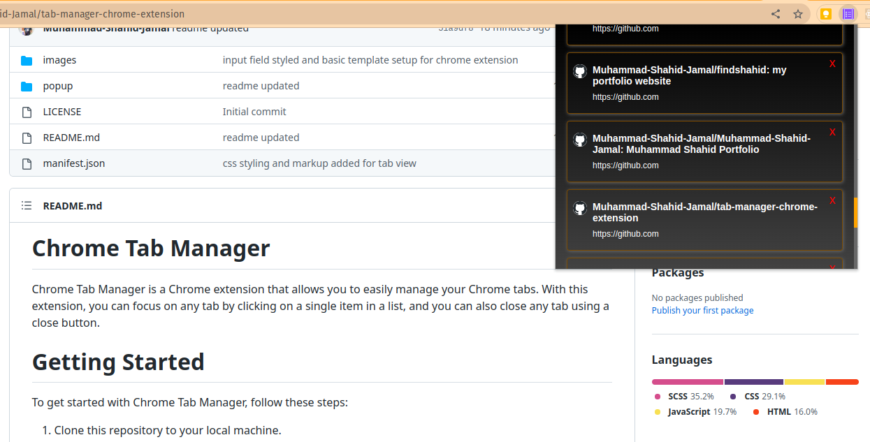 chrome tab manager