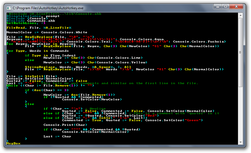 Syntax Highlighter