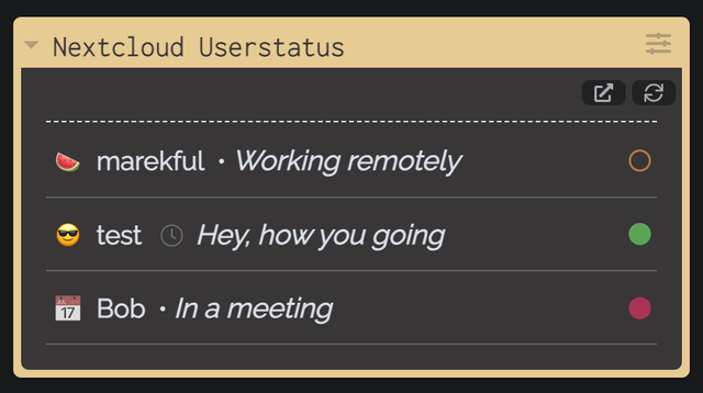 nextcloud-userstatus