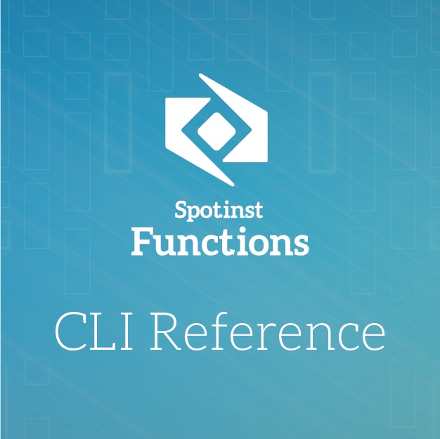 Serverless Spotinst CLI Reference