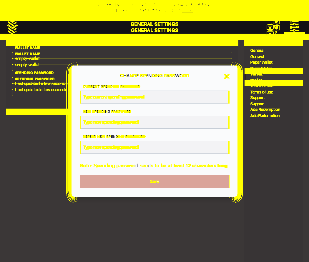 User cant change the password without entering old password IT14/6_117-I should see the wallet password dialog.png