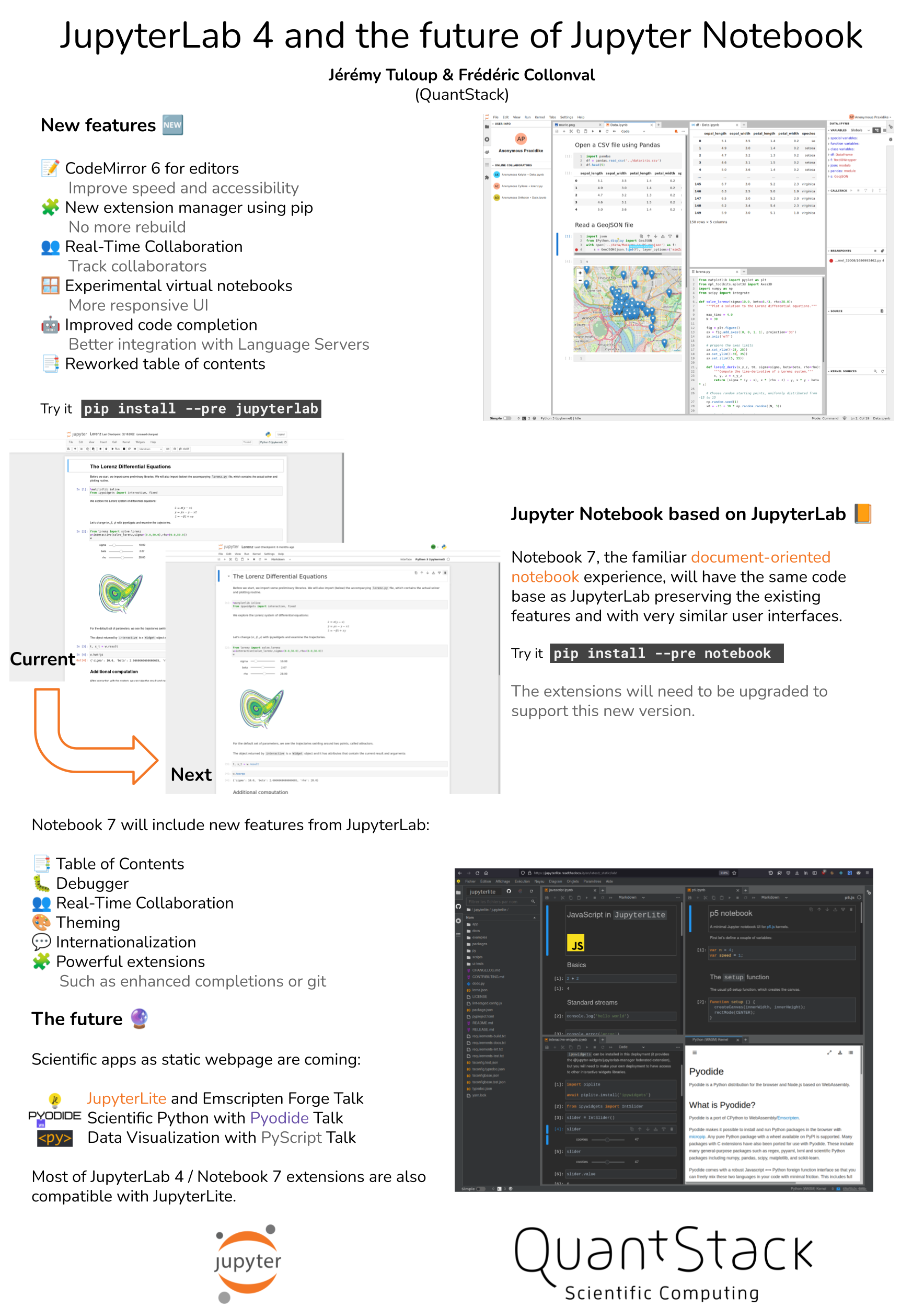 JupyterLab 4 & Notebook 7 poster