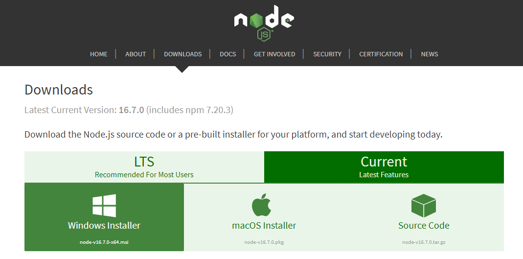 nodejs