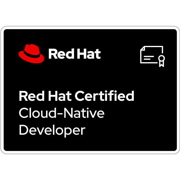 Red Hat Certified Cloud-Native Developer