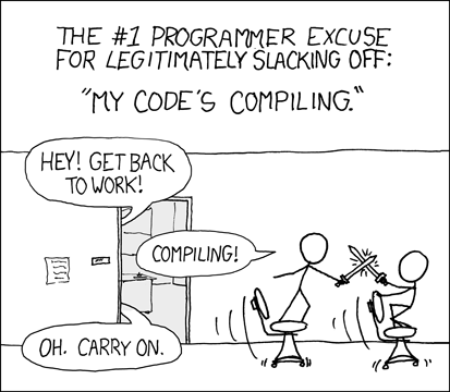 XKCD Code's Compiling